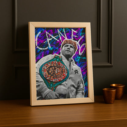 Cadre Photo Boxe - Canelo King