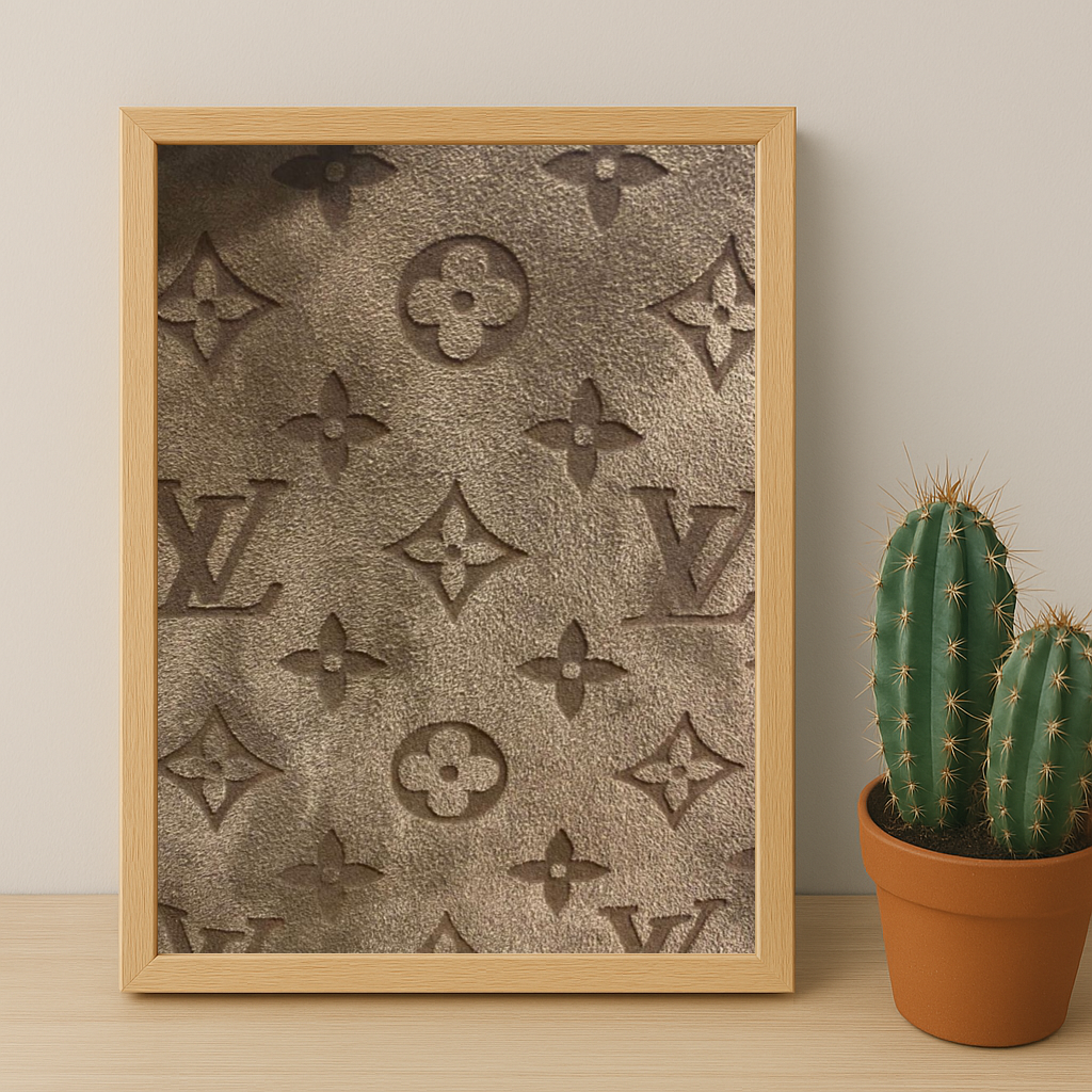 Cadre photo Louis Vuitton Sable motif