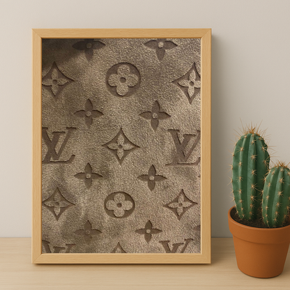 Cadre photo Louis Vuitton Sable motif