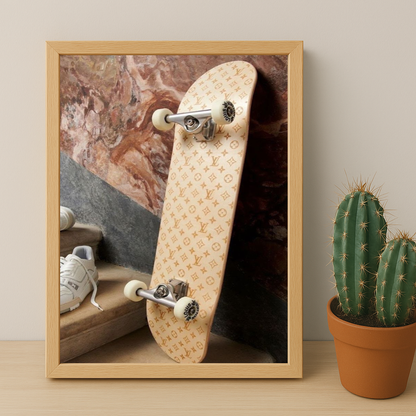 Cadre photo Louis Vuitton Skate