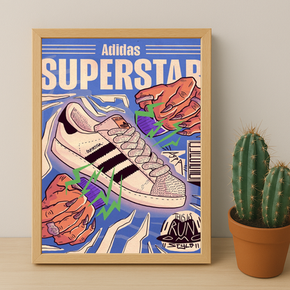 Cadre photo Adidas - Superstar