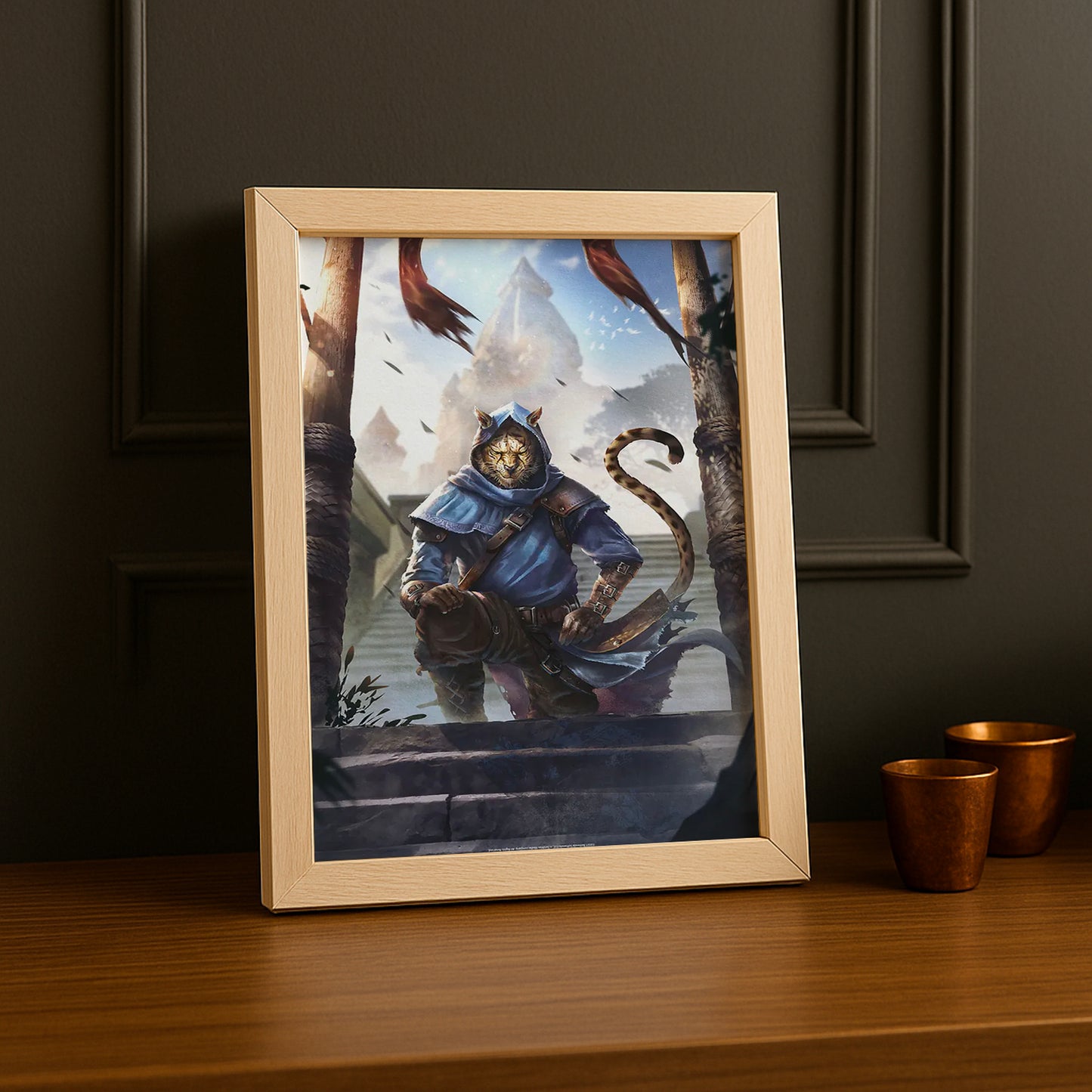 Cadre Photo Skyrim - Khajiit