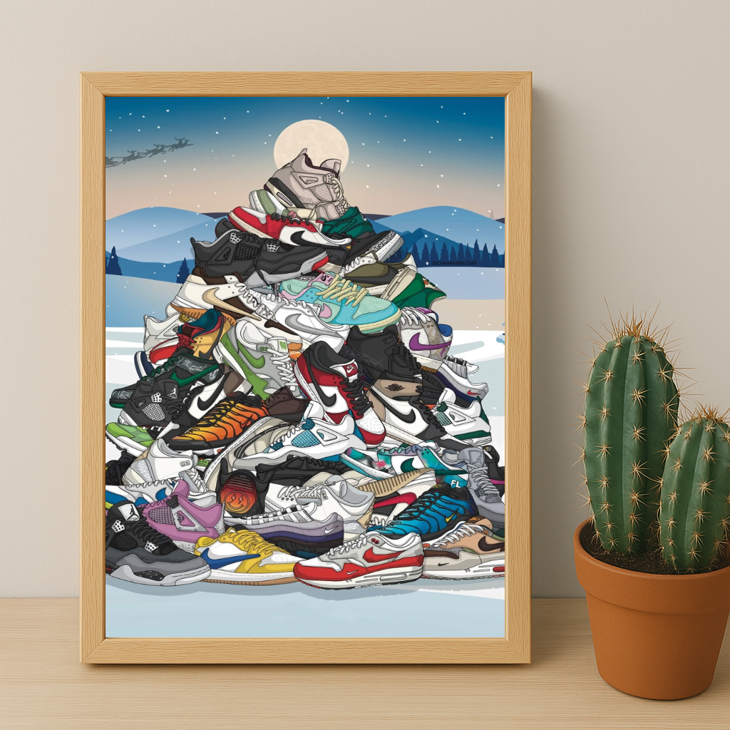Poster Nike Sneakers Sapin