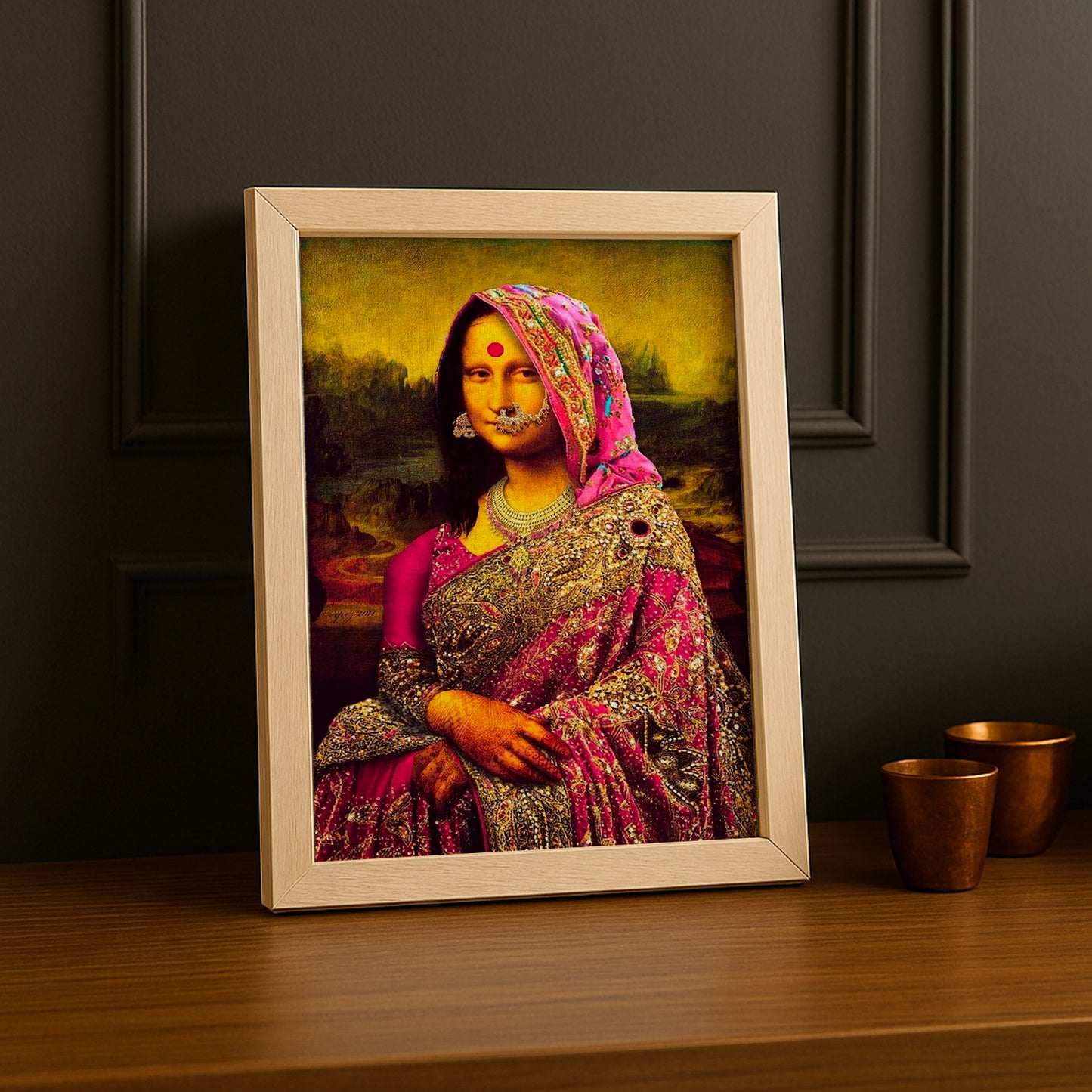 Cadre Photo Mona Lisa - Inde