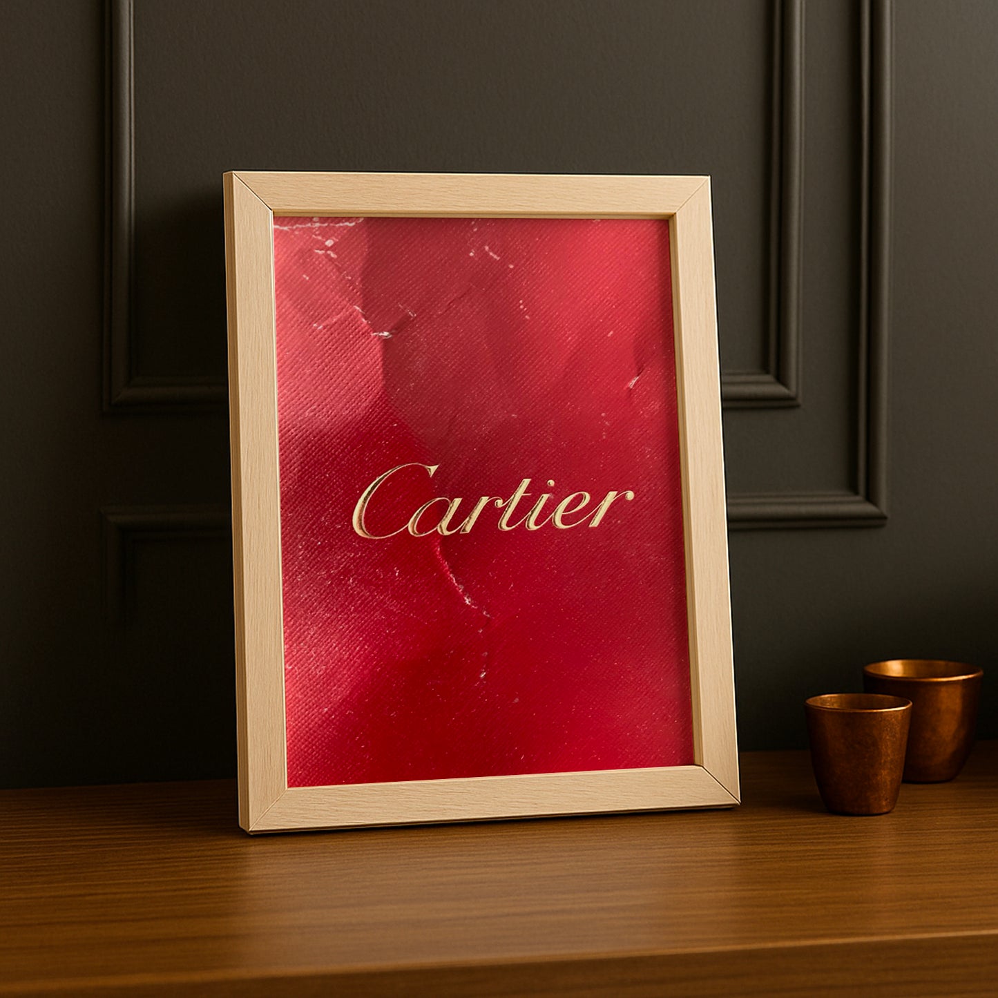 Cadre photo Cartier - Logo