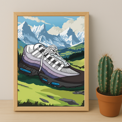 Poster Nike Air Max 93 Moutain