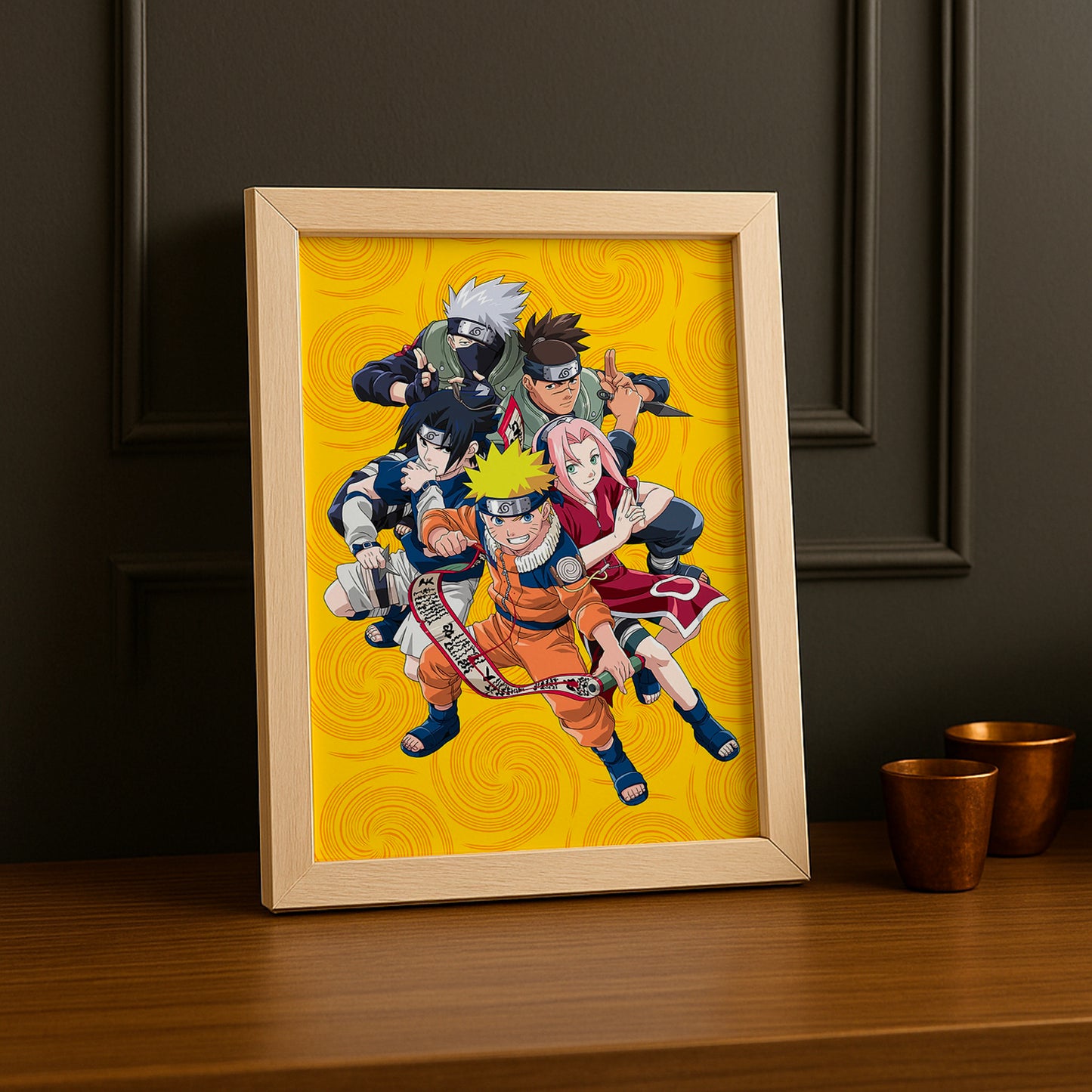 Cadre Photo Naruto - Team 7 Sensei