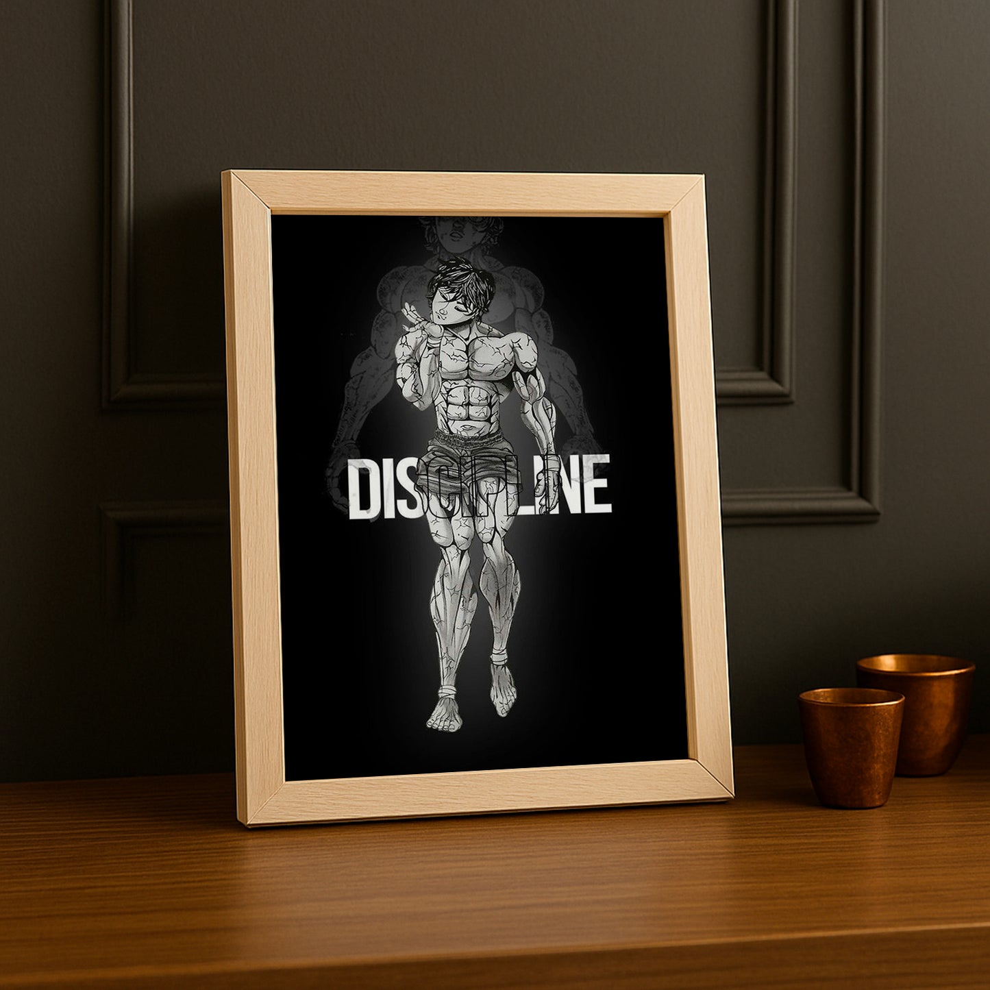 Poster Photo Musculation - Discipline