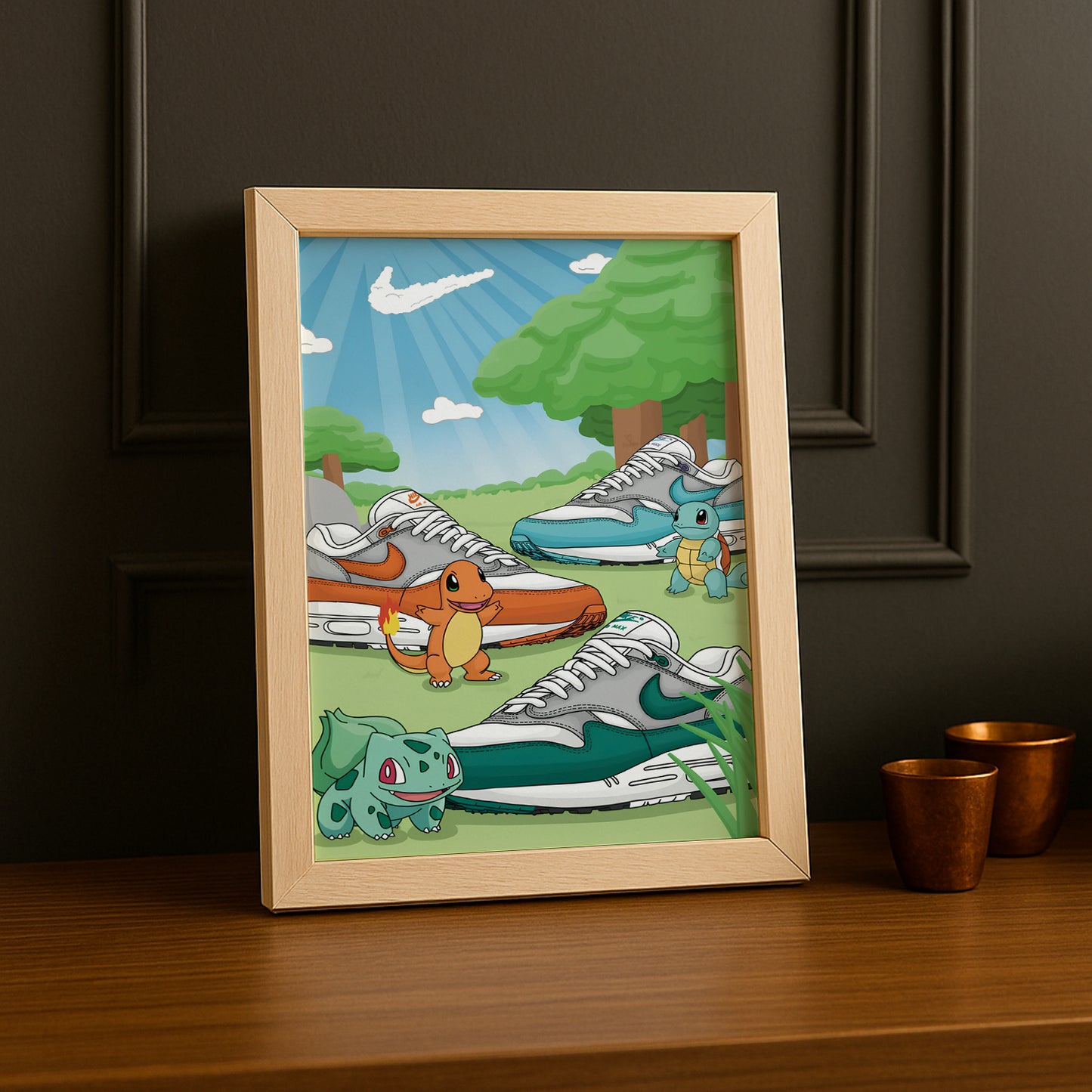Poster Nike Sneakers x Pokémon