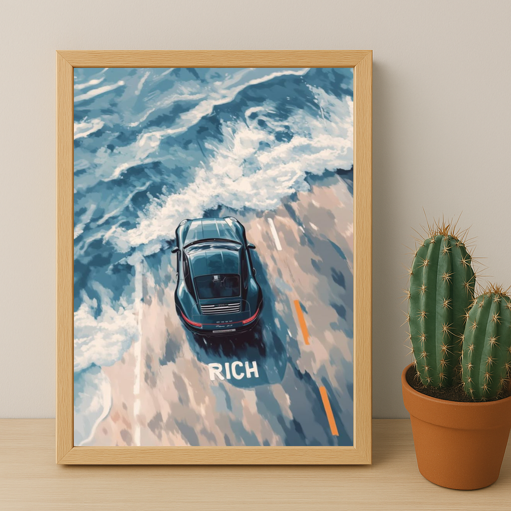 Porsche 911 - Poster