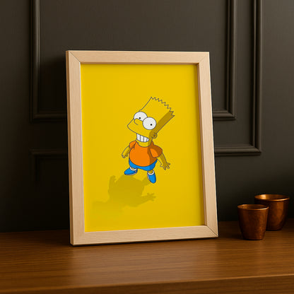 Cadre Photo Les Simpsons - Bart Simpson Smile
