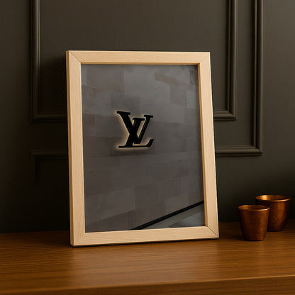 Cadre photo Louis Vuitton Wall logo