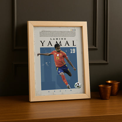 Cadre photo de Lamine Yamal