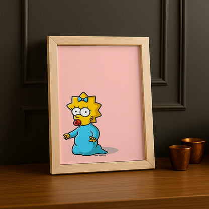 Cadre Photo Les Simpsons - Maggie Simpson