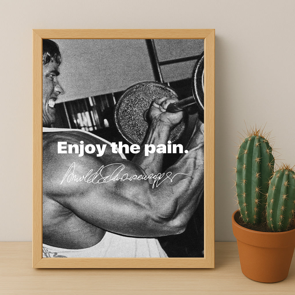 Cadre photo Motivation - Enjoy The Pain