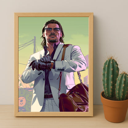 Poster Grand Theft Auto VI - Raul Bautista