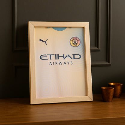 Cadre photo Maillot de Manchester City Fourth
