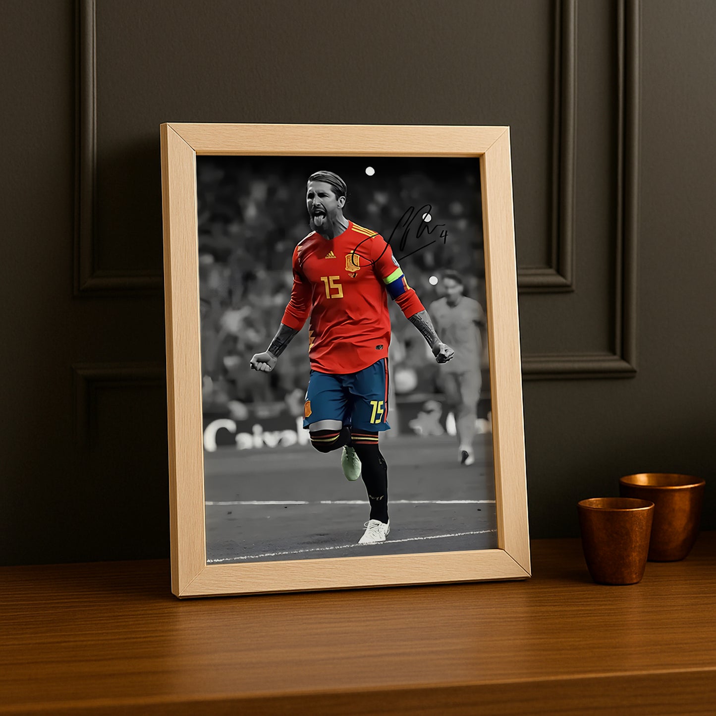 Cadre photo de Sergio Ramos