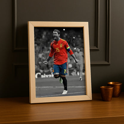 Cadre photo de Sergio Ramos
