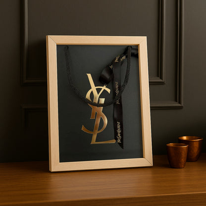 Cadre photo Yves Saint Laurent - Sac Gold