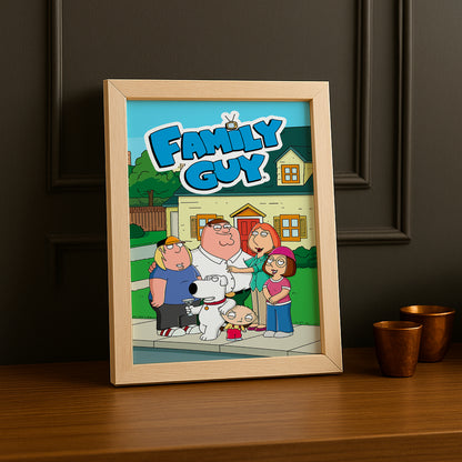 Cadre Photo Family Guy - Photo de famille