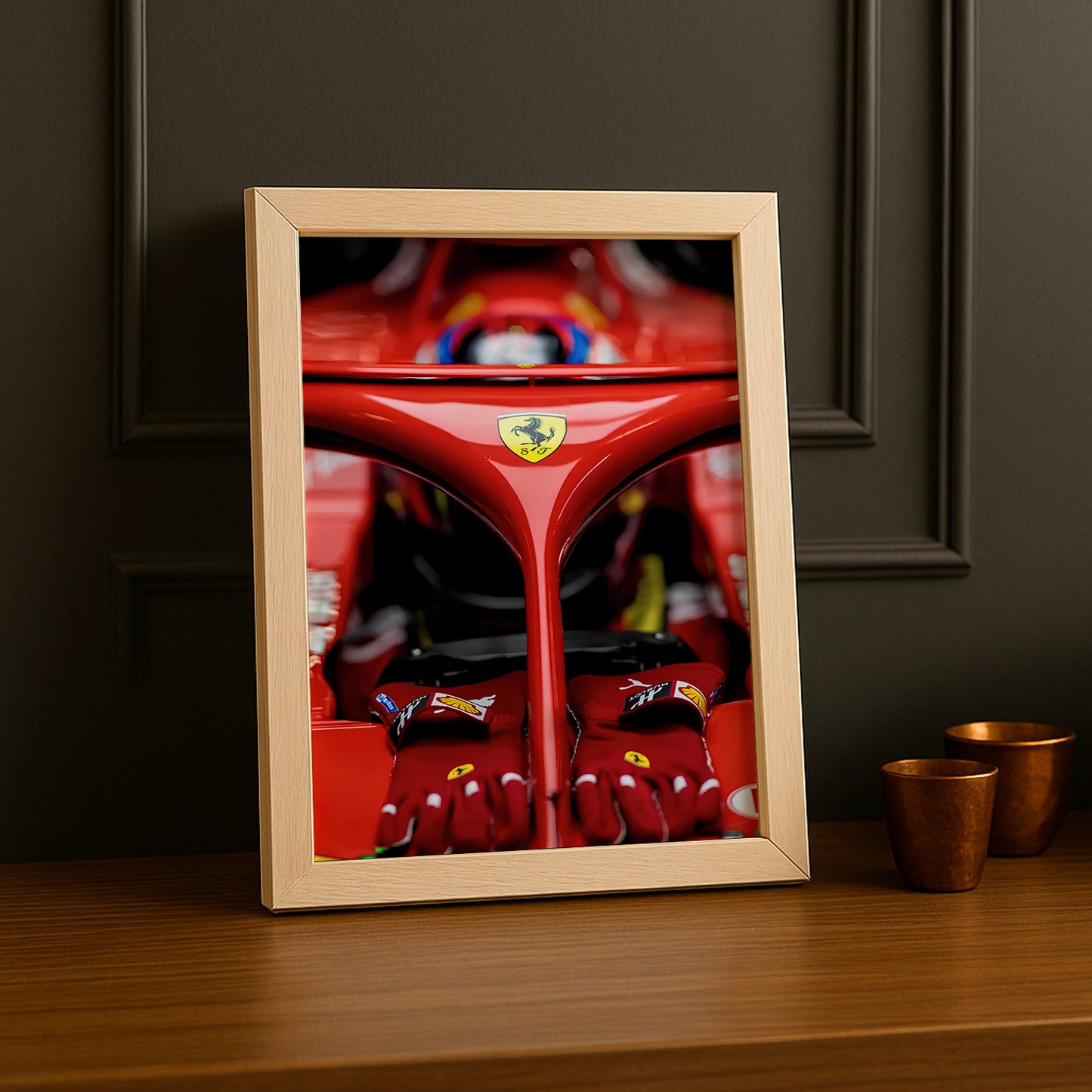 Cadre photo Formule 1 Ferrari