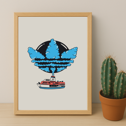 Cadre photo Adidas - Boat