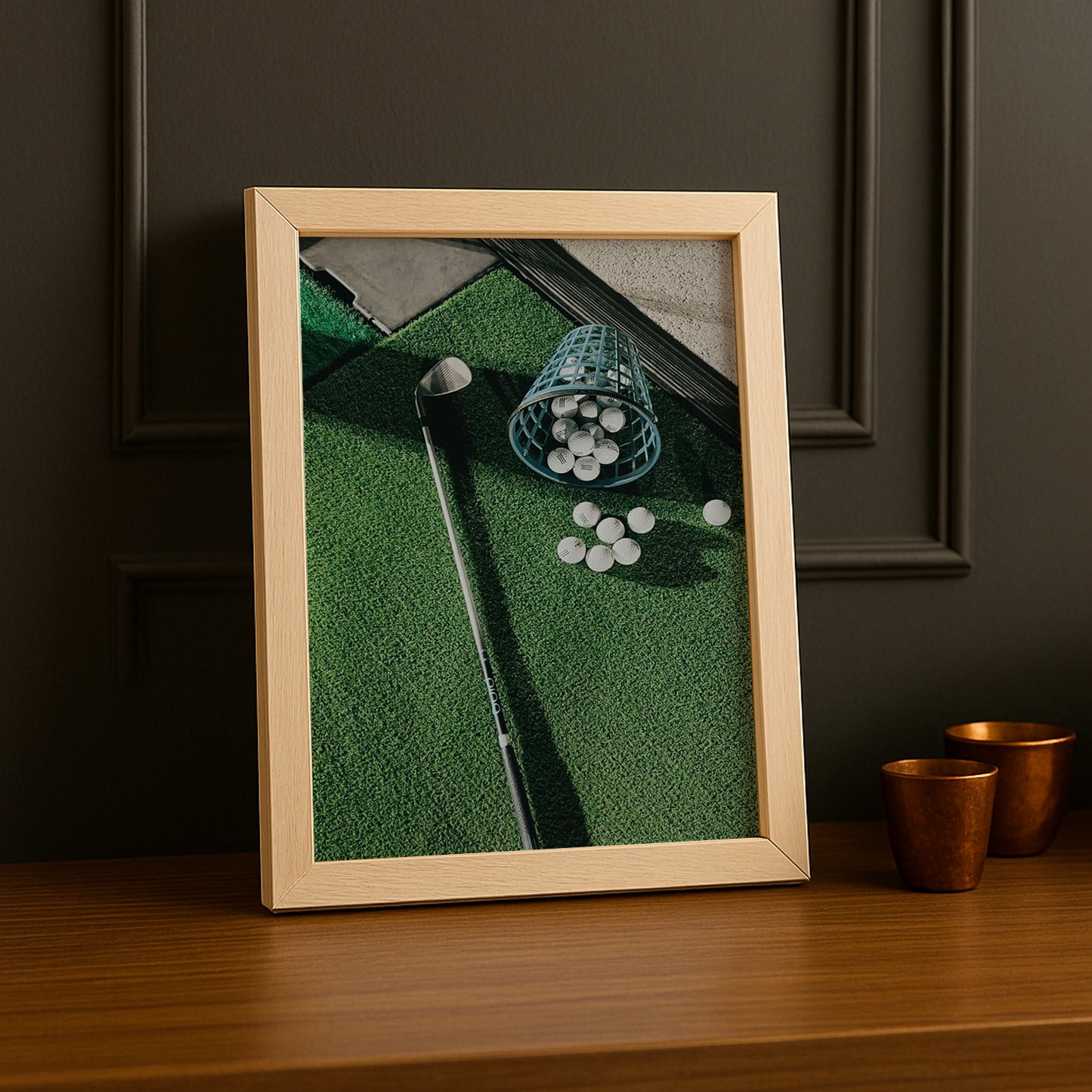 Cadre Photo Golf - Green