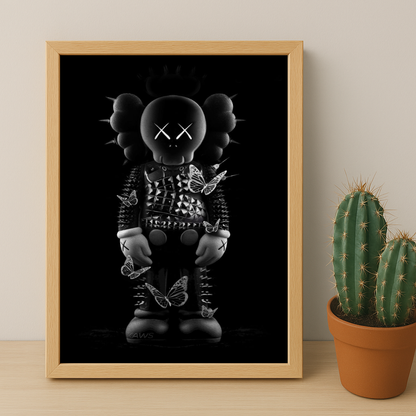 Poster Kaws - Companion Terrifiant