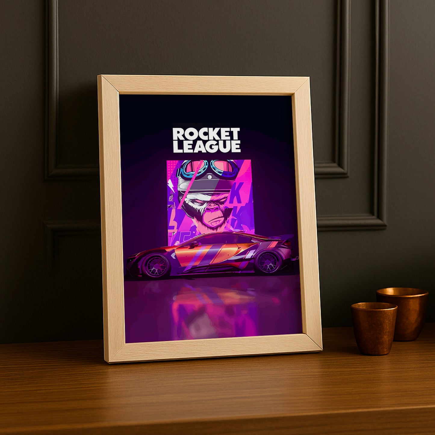 Cadre Photo Rocket League - Monkey