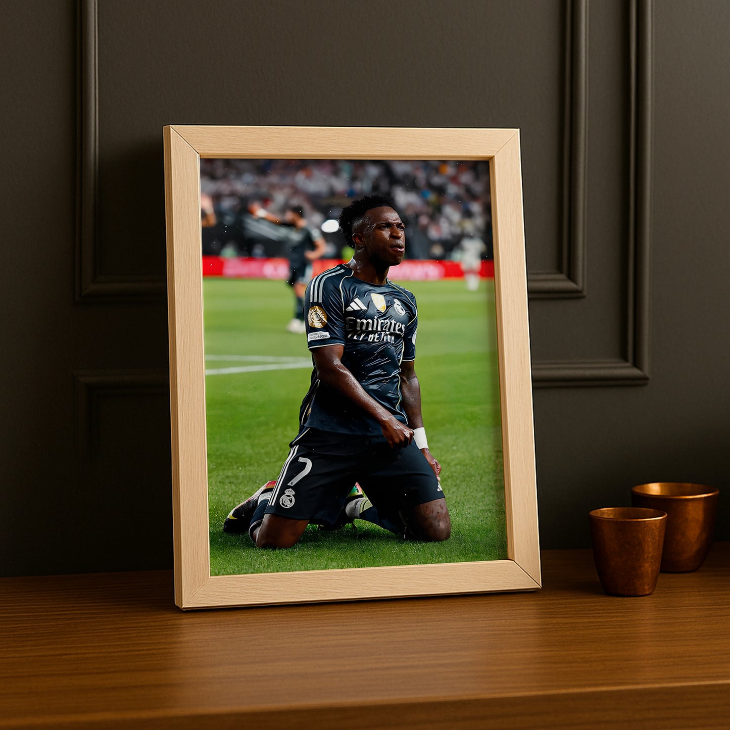 Cadre Photo Real Madrid - Célébration de Vinicius Jr