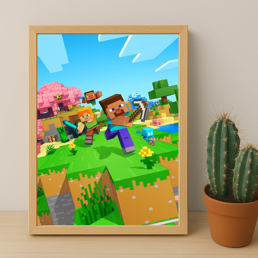 Cadre photo Minecraft - Bedrock