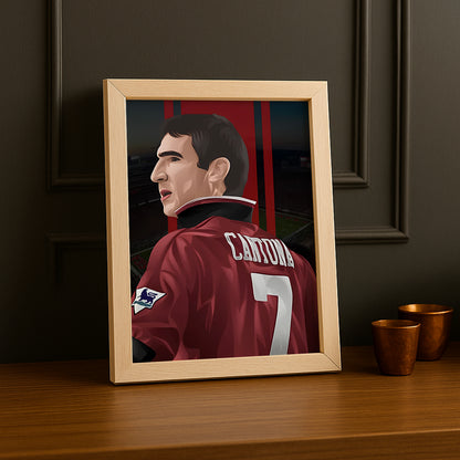 Cadre photo Eric Cantona