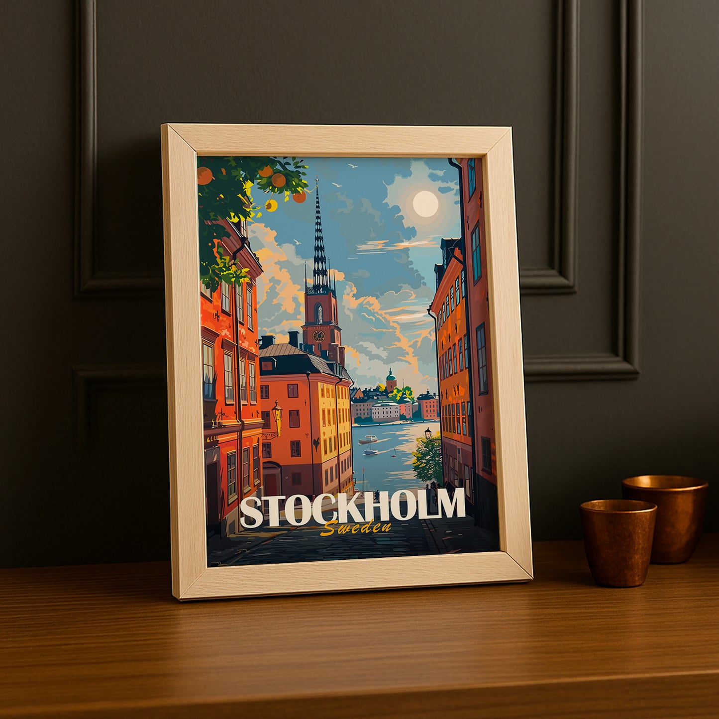 Cadre photo Stockholm Sweden