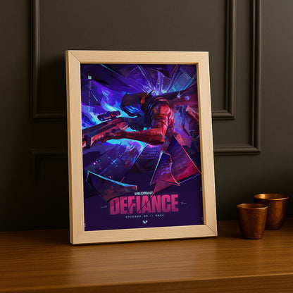 Cadre Photo Valorant - Defiance