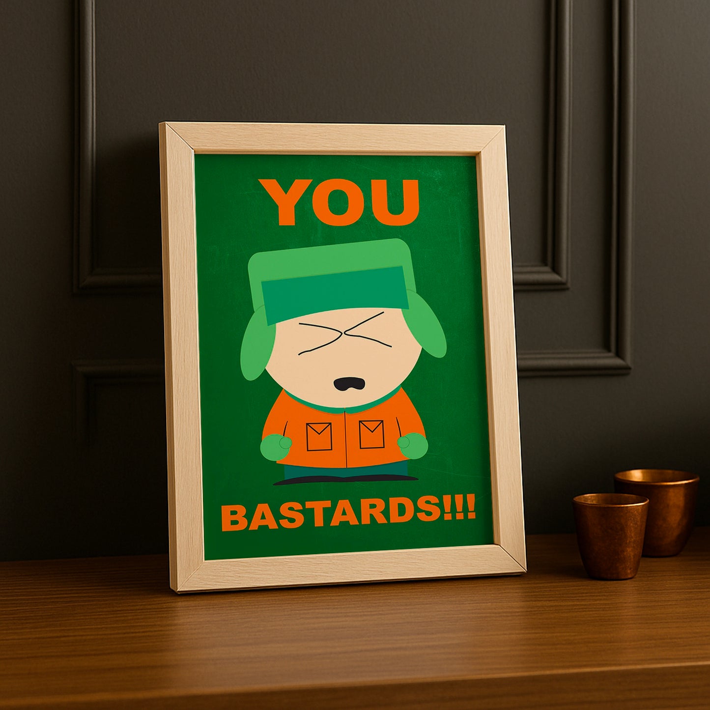 Cadre Photo South Park - Kyle