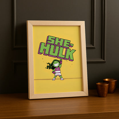 Cadre photo She Hulk Marvel