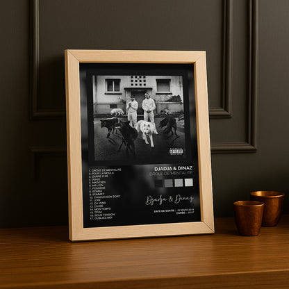 Cadre photo Album - Drôle de Mentalité Djadja & Dinaz