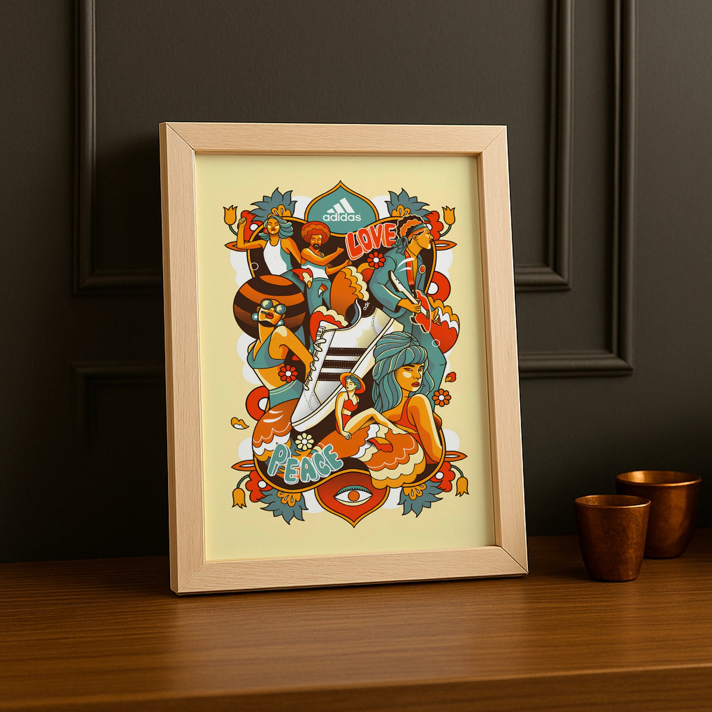 Cadre photo Adidas - Love