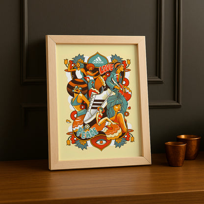 Cadre photo Adidas - Love