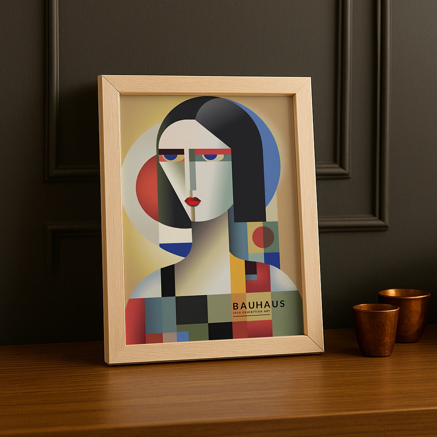 Cadre photo Bauhaus Art