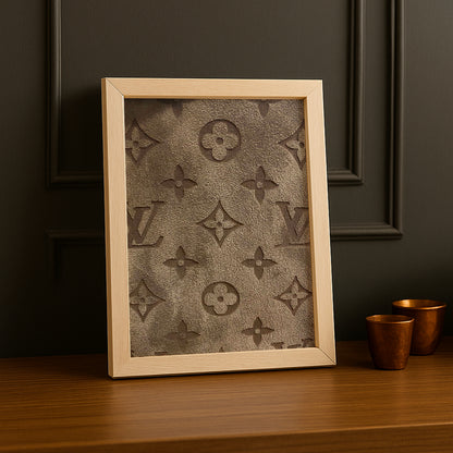 Cadre photo Louis Vuitton Sable motif