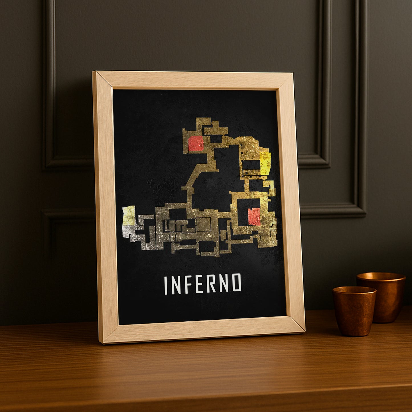 Cadre Photo Counter Strike - Map Inferno