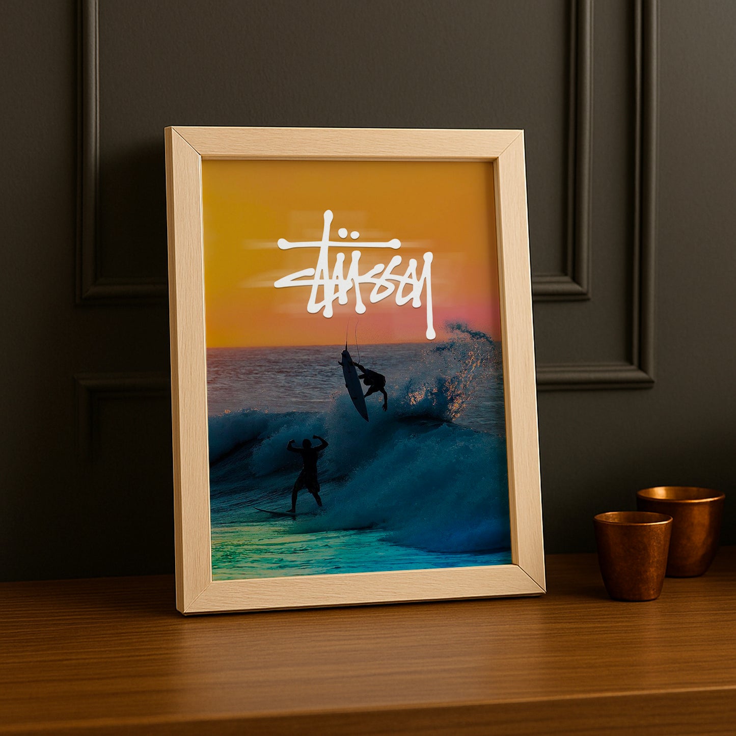 Cadre photo Stüssy Surf
