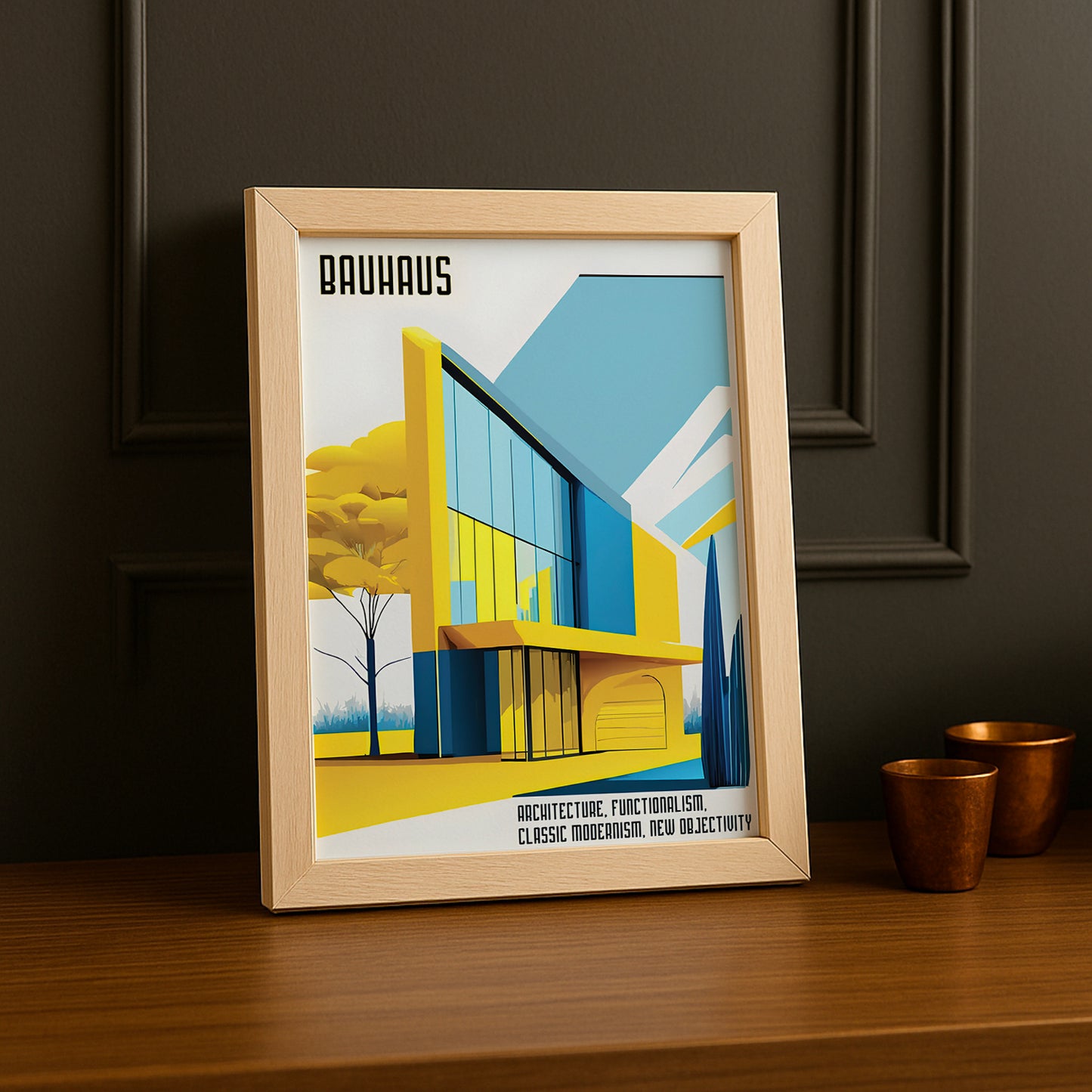 Cadre photo Bauhaus Architecture