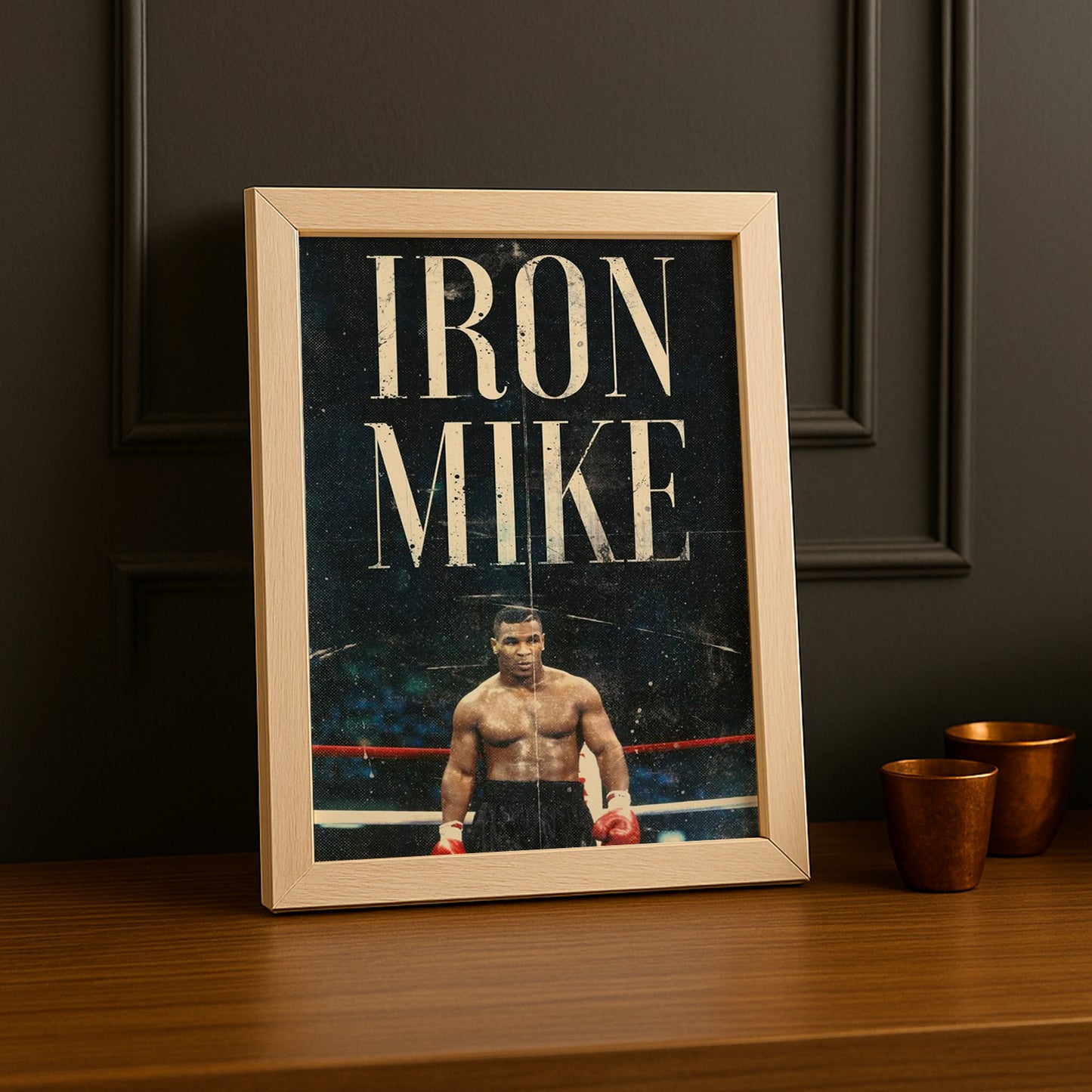 Cadre Photo Boxe - Iron Mike
