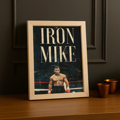 Cadre Photo Boxe - Iron Mike
