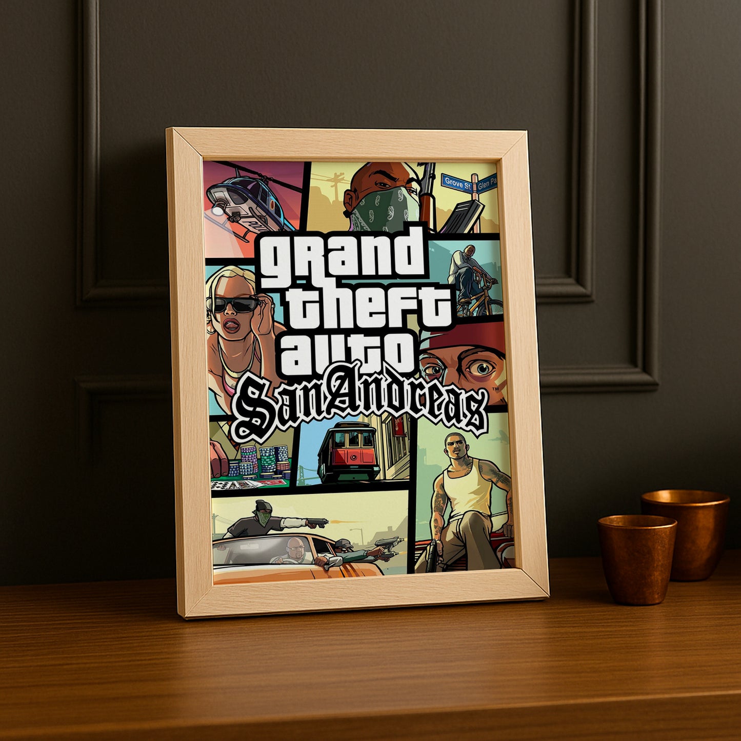 Poster Grand Theft Auto - San Andreas