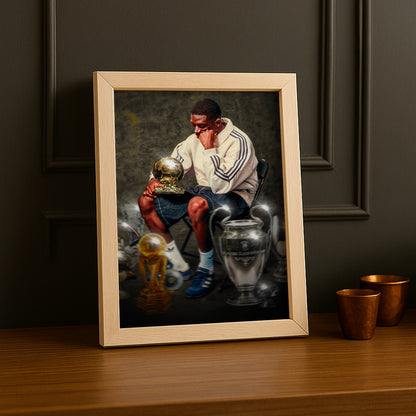 Cadre photo Ousmane Dembélé Ballon d'Or