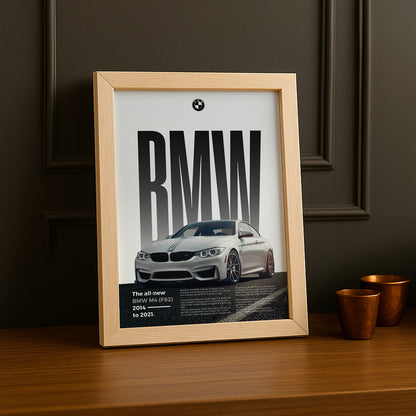 Poster Voitures - BMW M4 F82